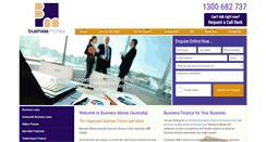 Desktop Screenshot of businessmoney.com.au